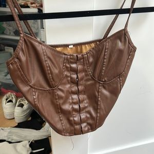 Brown Corset